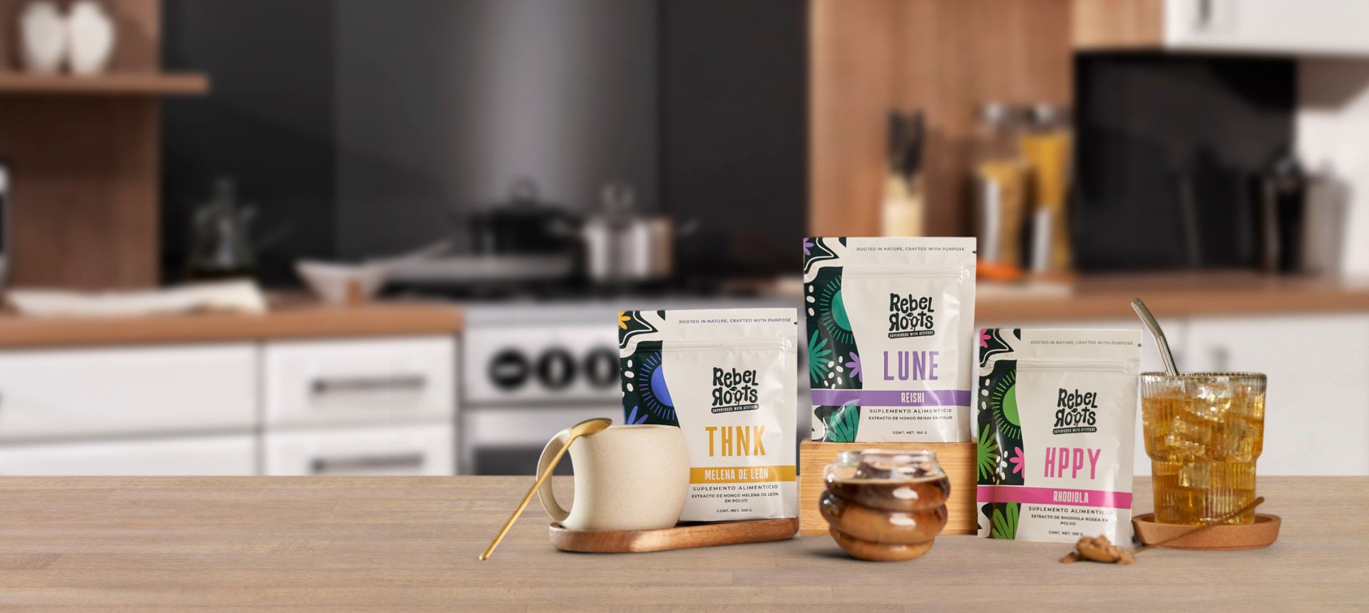 rebel roots adaptógenos