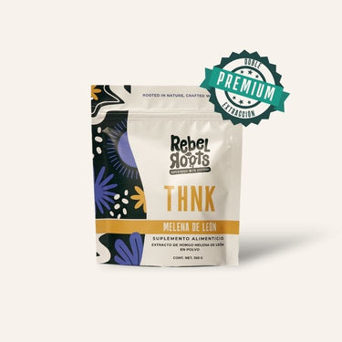 Extracto doble premium de hongo melena de león rebel roots