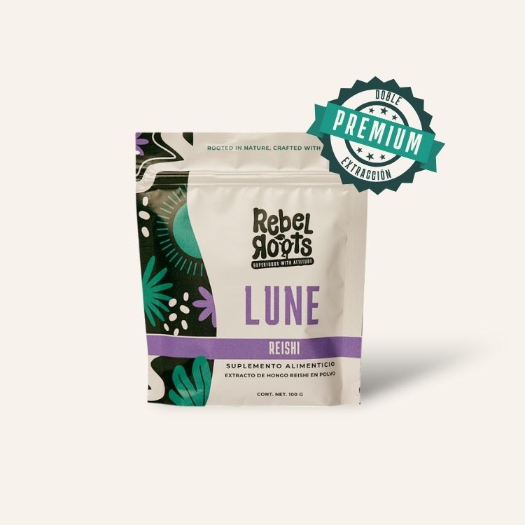 Extracto doble premium de hongo reishi Rebel Roots